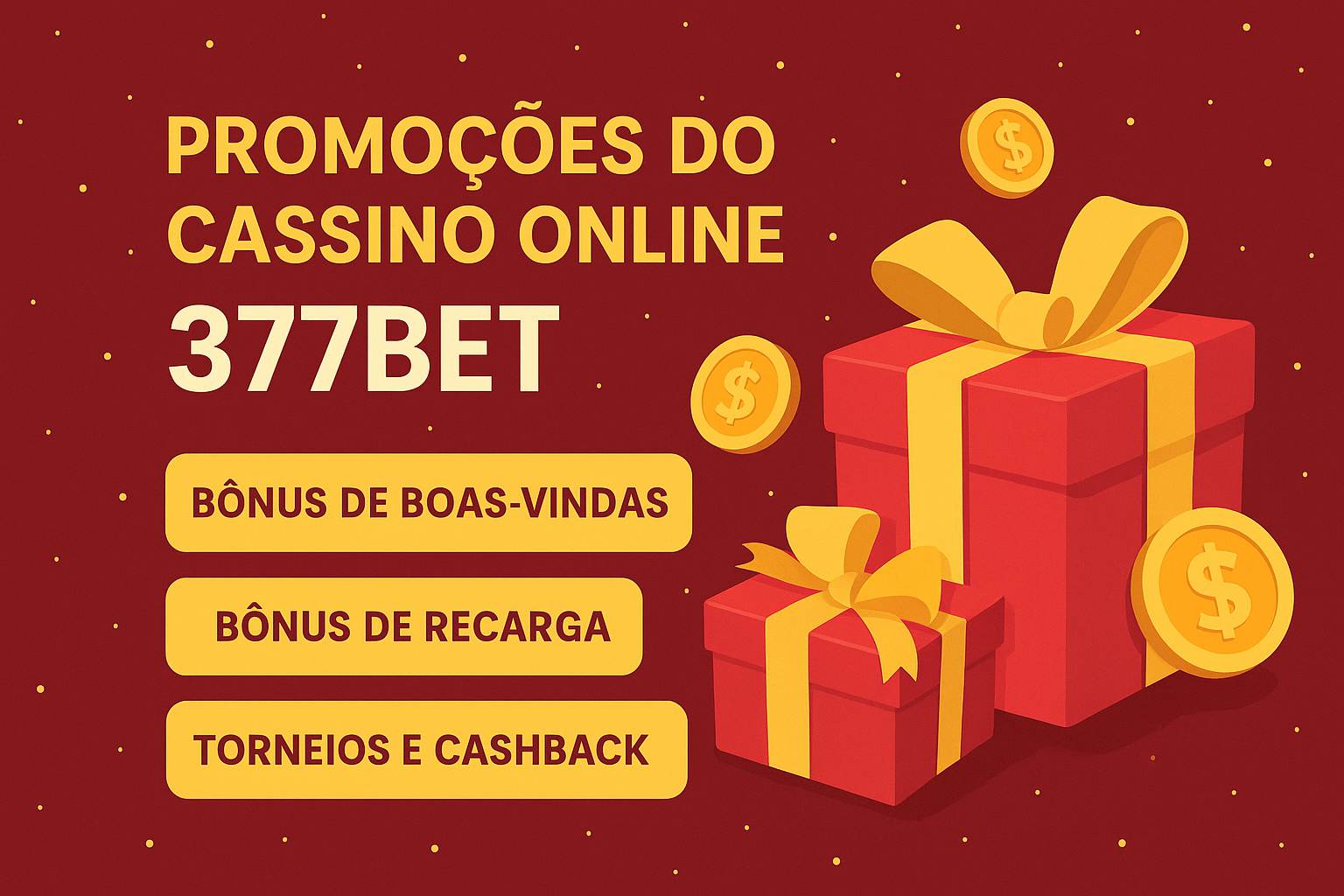 O bônus promocional 377BET é uma ótima maneira de começar sua aventura