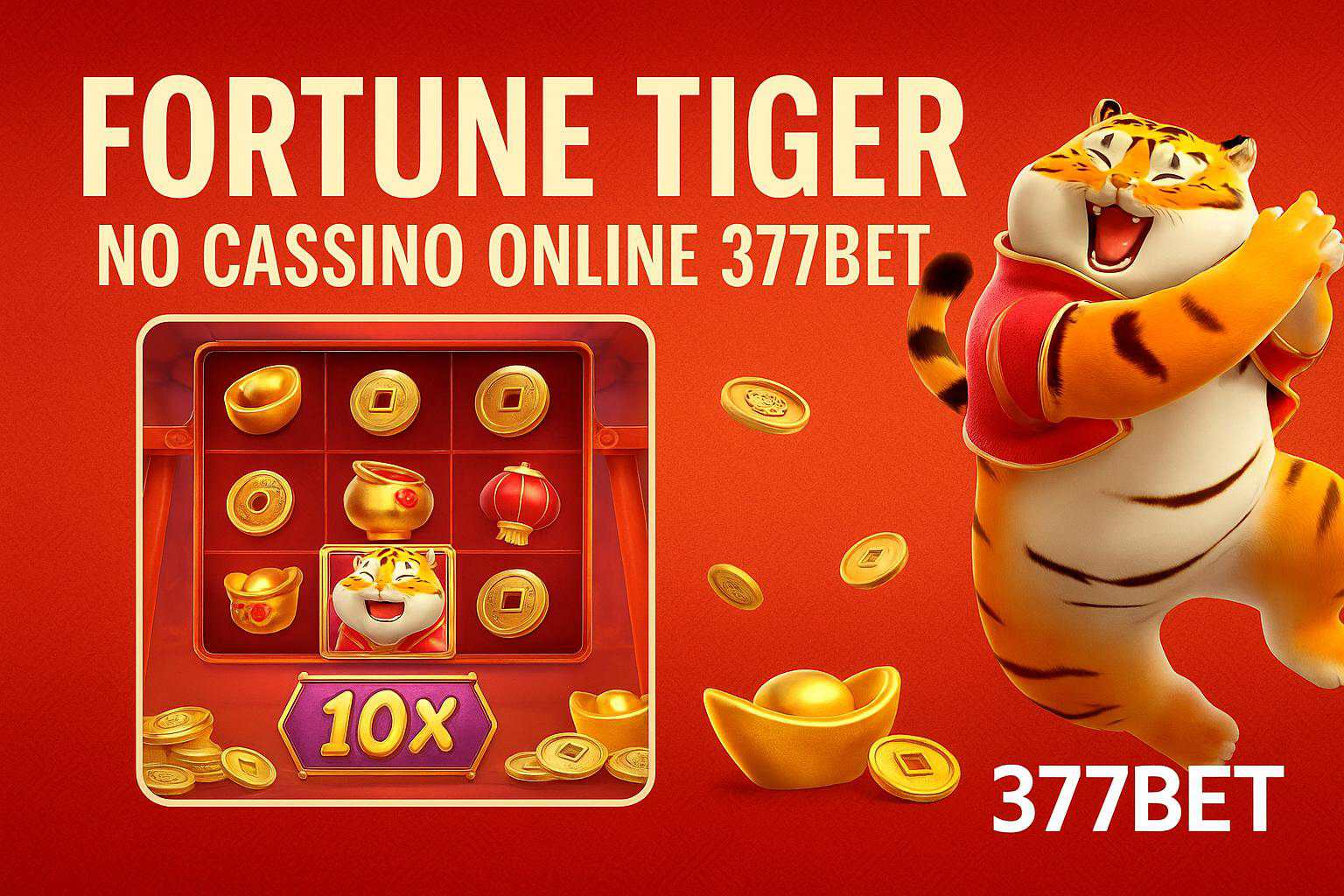 Fortune Tiger é um jogo imperdível no 377BET Casino